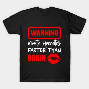 Sarcastic Shirt Print T-Shirt